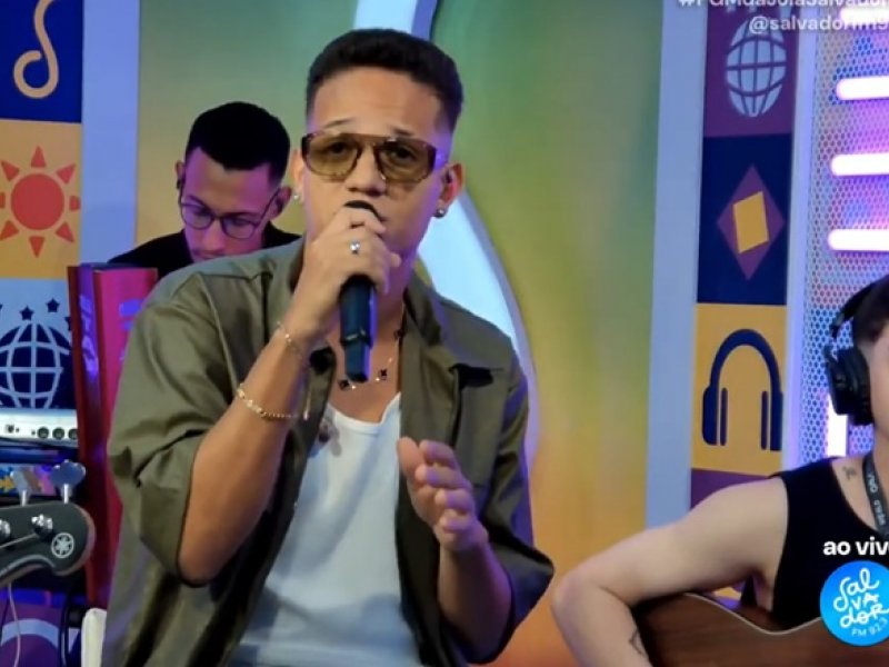Imagem de Davizinho estreia na Salvador FM e detalha audiovisual com participações de Kevi Jonny e Kart Love