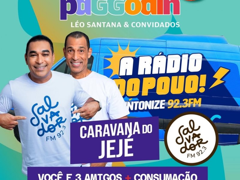 Imagem de Caravana do Jejé leva você até Léo Santana