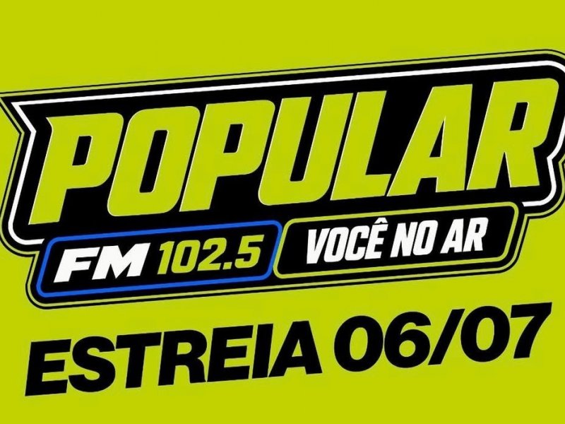 Imagem de Mesma frequência, nova identidade: Popular FM 102.5 estreia com programação renovada