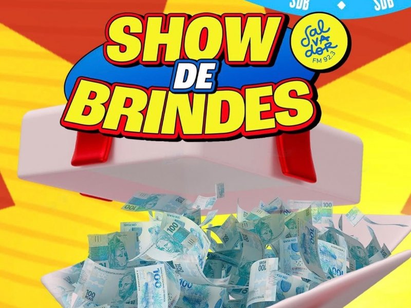 Imagem de Show de Brindes está de volta com Pix de R$ 200