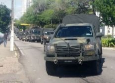 Imagem de Tropa do Exército chega ao RN para integrar combate a ataques