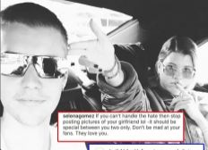 Imagem de Selena Gomez critica Justin Bieber: "Pare de postar fotos da sua namorada"