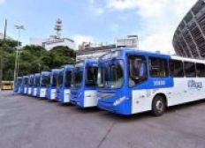 Imagem de Nove ônibus extras serão disponibilizados para jogo Vitória x Macaé nesta terça