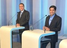 Imagem de Debate TV Bahia: Cláudio Silva e ACM Neto evitam embate e fazem tabelinha
