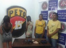 Imagem de Dois homens são presos e duas adolescentes apreendidas em Itapuã