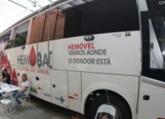 Imagem de Em busca de doadores, Hemóvel fica no Salvador Shopping até sexta