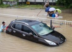 Imagem de Tufão Soudelor chega à China e provoca inundações