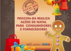 Imagem de Procon-BA realiza ações de natal para consumidores e fornecedores