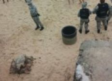 Imagem de  Tartaruga morta é achada na praia do Porto da Barra