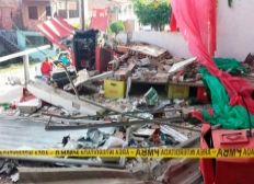 Imagem de Bandidos explodem caixa eletrônico e abandonam carro em Candeias