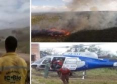 Imagem de Chapada: Incêndio florestal em Lençóis é controlado, mas ainda inspira cuidados