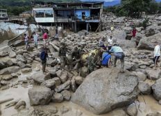 Imagem de Mais de 200 mortos na Colômbia por deslizamento de terra