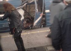 Imagem de Explosão deixa mortos no metrô de São Petersburgo, na Rússia
