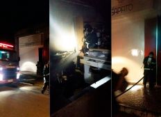 Imagem de Incêndio atinge loja de sapatos em Feira de Santana