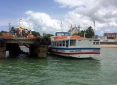 Imagem de Maré baixa causa nova suspensão da travessia Salvador - Mar Grande nesta terça-feira
