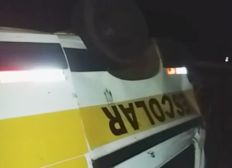 Imagem de Van que levava torcida do Botafogo não poderia fazer frete, diz agência