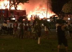 Imagem de Incêndio atinge borracharia e oficinas em Ilhéus, sul da Bahia