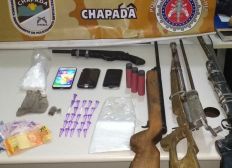 Imagem de Cipe/Chapada prende três traficantes de drogas em Iaçu