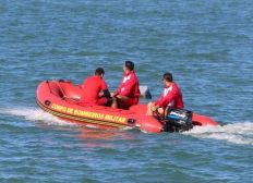 Imagem de Aguardando mais informações, bombeiros suspendem buscas por vítima desaparecida em Mar Grande