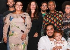 Imagem de Preta e Gilberto Gil recebem família e famosos em show no Cristo Redentor