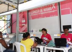 Imagem de Mutirão de mamografias atende mulheres nos bairros do Nordeste de Amaralina, Santa Cruz e Chapada do Rio Vermelho