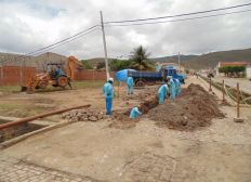 Imagem de Governo retoma obras de esgotamento sanitário em Jacobina