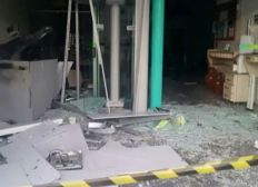 Imagem de Nova Fátima: Grupo explode terminais de duas agências bancárias