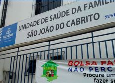 Imagem de Posto de saúde de São João do Cabrito tem atendimento suspenso nesta segunda (11)
