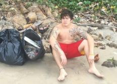 Imagem de Em post no Instagram, youtuber Whindersson Nunes critica sujeira em praia de cidade turística do sul da Bahia