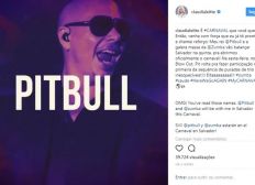 Imagem de Claudia Leitte anuncia rapper Pitbull como seu convidado na quinta e sexta do carnaval de Salvador