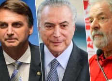 Imagem de Lula, Temer e Bolsonaro são os políticos mais pesquisados no Google em 2017