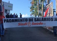 Imagem de Sem salário, funcionários do Hospital Alayde Costa cruzam os braços no Subúrbio