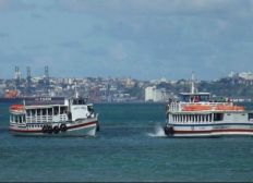 Imagem de Maré baixa causa suspensão de duas horas na travessia Salvador - Mar Grande
