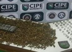 Imagem de Cipe apreende cerca de 316 porções de drogas e 600 embalagens durante operação no interior da Bahia
