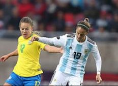 Imagem de Futebol feminino: Brasil a um empate de ganhar a Copa América