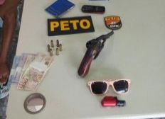 Imagem de Homem é preso com revólver no bairro da Federação