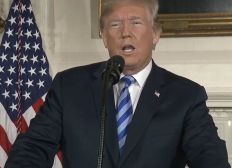 Imagem de Trump anuncia saída de acordo nuclear com Irã