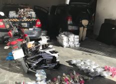 Imagem de Dois são presos pela PF na Bahia com vários produtos contrabandeados do Paraguai