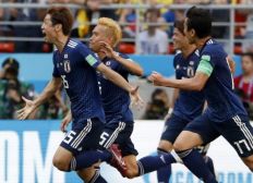 Imagem de Japão surpreende e vence a Colômbia por 2 a 1