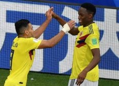 Imagem de Com gol de Mina, Colômbia vence e carimba vaga nas oitavas de final