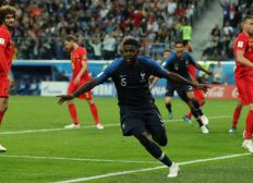 Imagem de Atrás do bi: com gol de Umtiti, França bate a Bélgica e avança à final