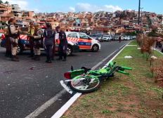 Imagem de Motorista suspeito de atropelar ciclista na Av. Luís Eduardo é identificado; carro pertence a outra pessoa