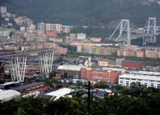 Imagem de Queda parcial de ponte deixa 35 mortos em Gênova, na Itália