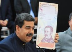 Imagem de Venezuela corta cinco zeros das notas de dinheiro e lança pacote