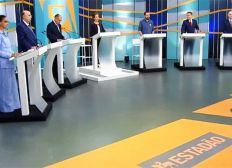 Imagem de Em debate, candidatos à Presidência são confrontados com casos de corrupção