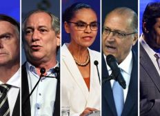 Imagem de Ibope: Bolsonaro chega a 26%; Ciro, Marina, Alckmin e Haddad estão empatados tecnicamente em 2º lugar  