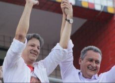 Imagem de Haddad lidera no Nordeste com 39% das intenções de votos; Bolsonaro tem 23%