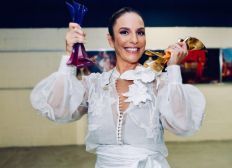 Imagem de Maior vencedora do Prêmio Multishow, Ivete foi a única cantora baiana premiada em 2018