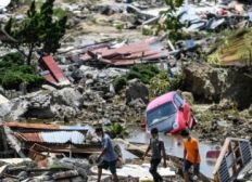 Imagem de Número de mortos em terremoto e tsunami na Indonésia supera 1.200