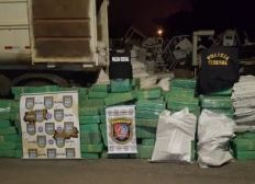 Imagem de SSP, PF e PRF interceptam 3 toneladas de maconha que seriam entregues na Bahia